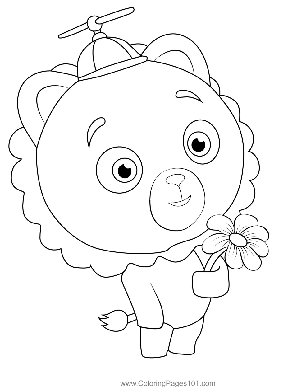 123 Number Squad Ausmalbilder 7