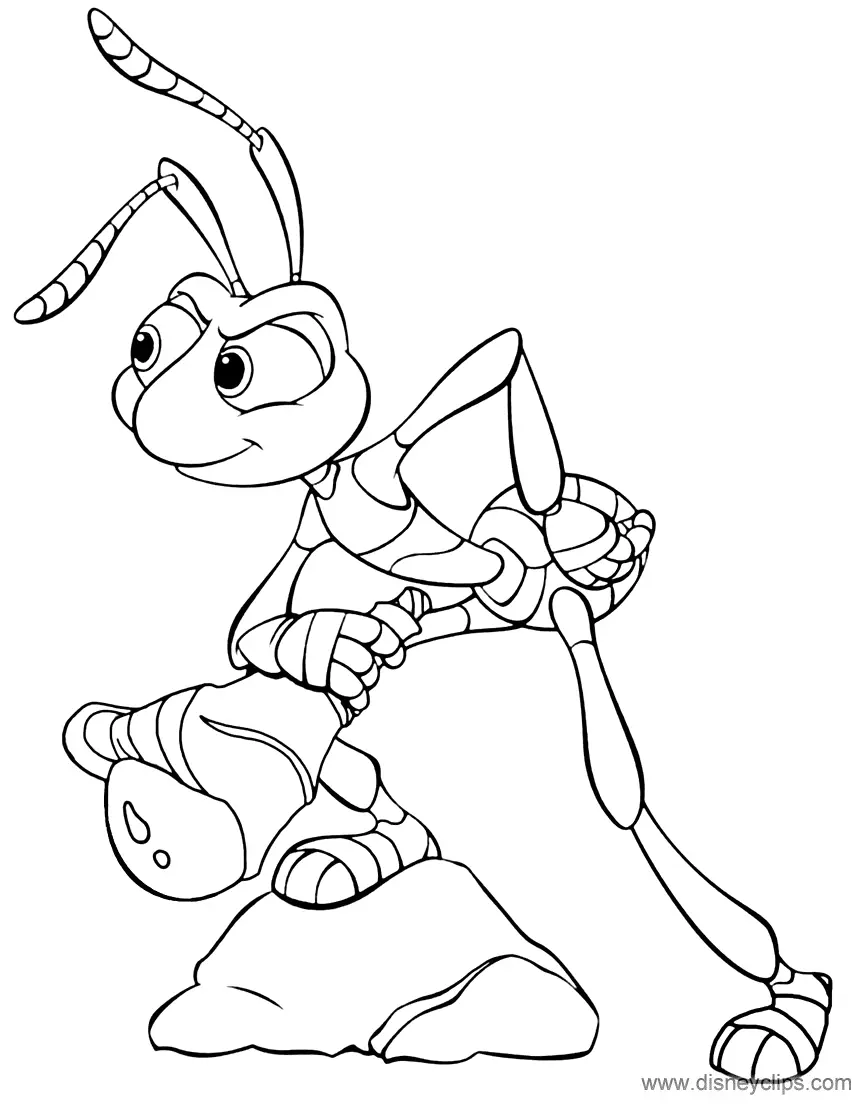 A Bug s Life Coloring Pages 52