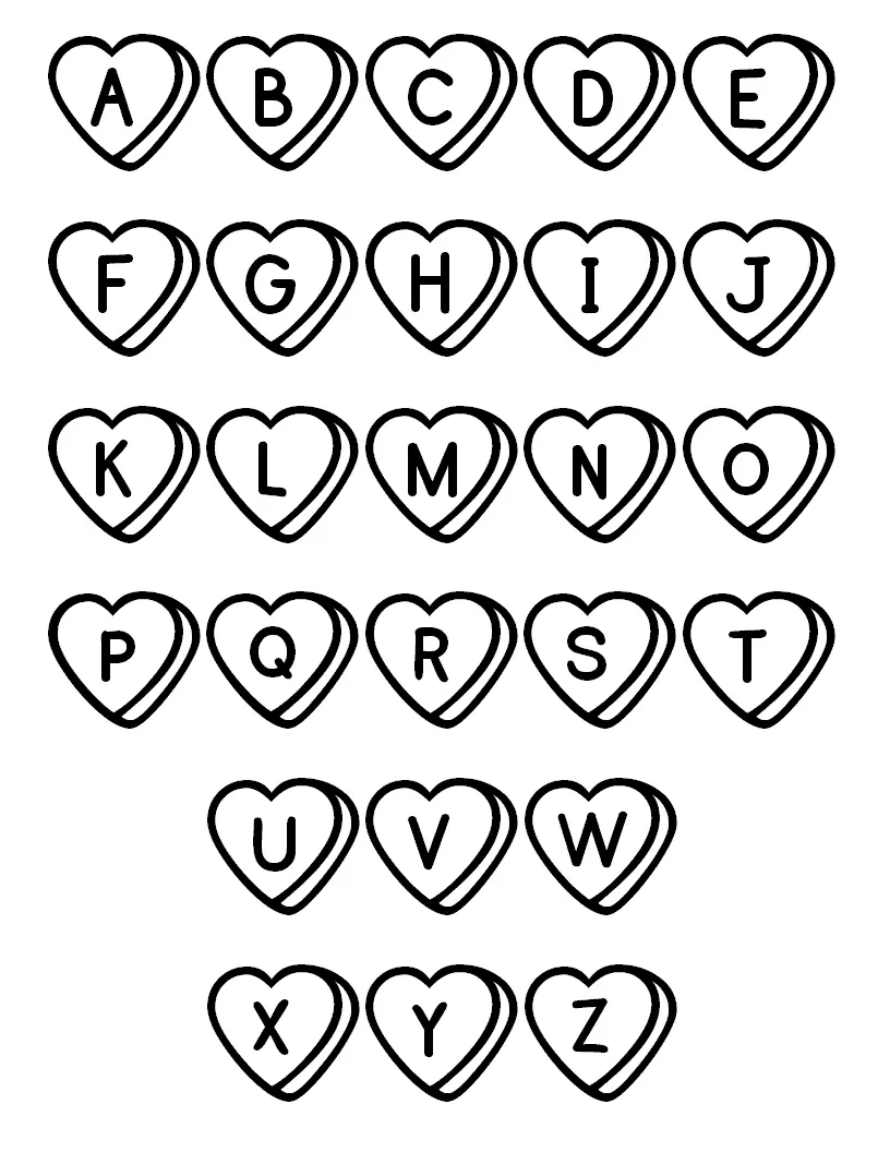 ABC Coloring Pages 21