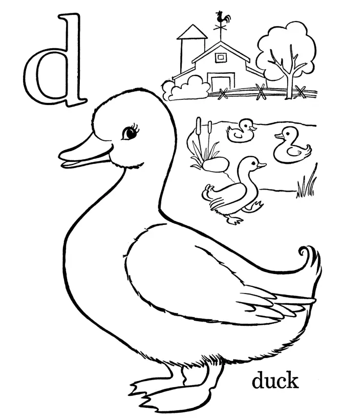 ABC Coloring Pages 45