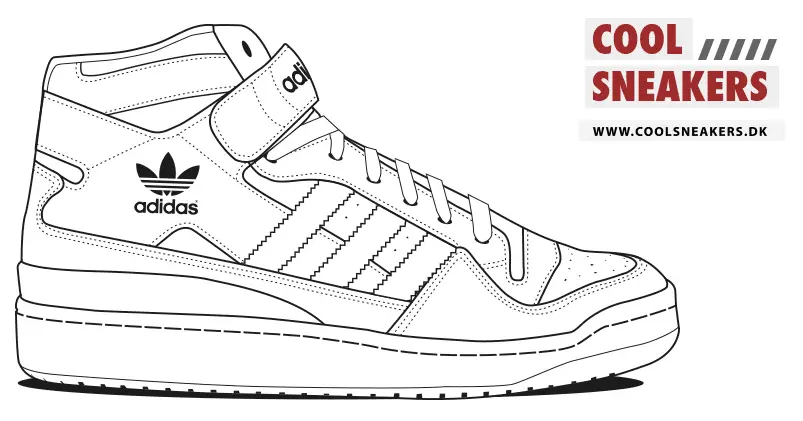 Desenhos de Adidas Para Colorir 27