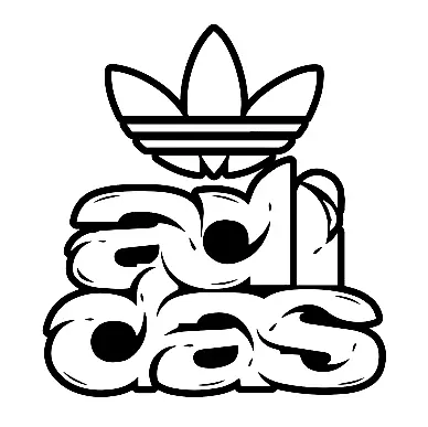 Desenhos de Adidas Para Colorir 8