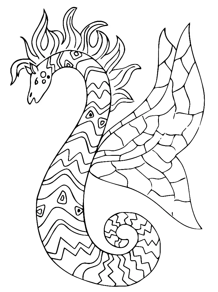 Desenhos de Alebrijes Para Colorir 16