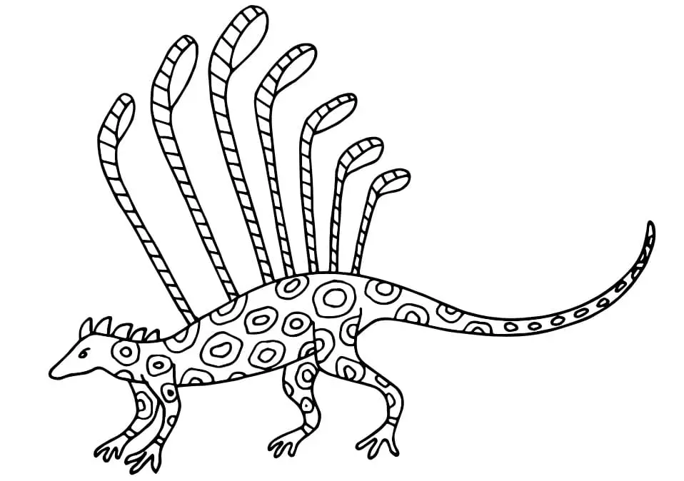 Desenhos de Alebrijes Para Colorir 4