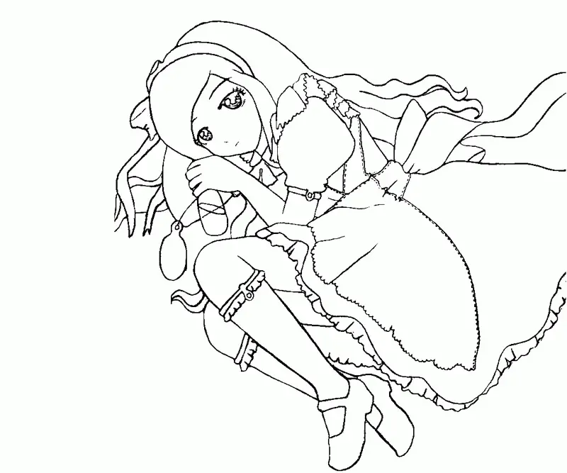 Alice im Wunderland Ausmalbilder 74