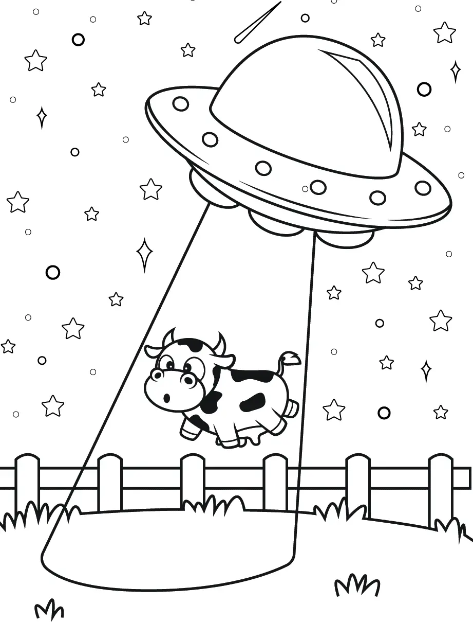 Alienigenas Para Colorear 11