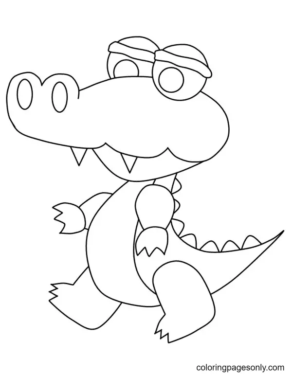 Alligator Coloring Pages 51