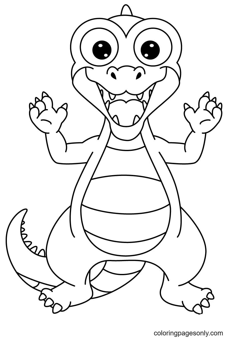 Alligator Coloring Pages 58