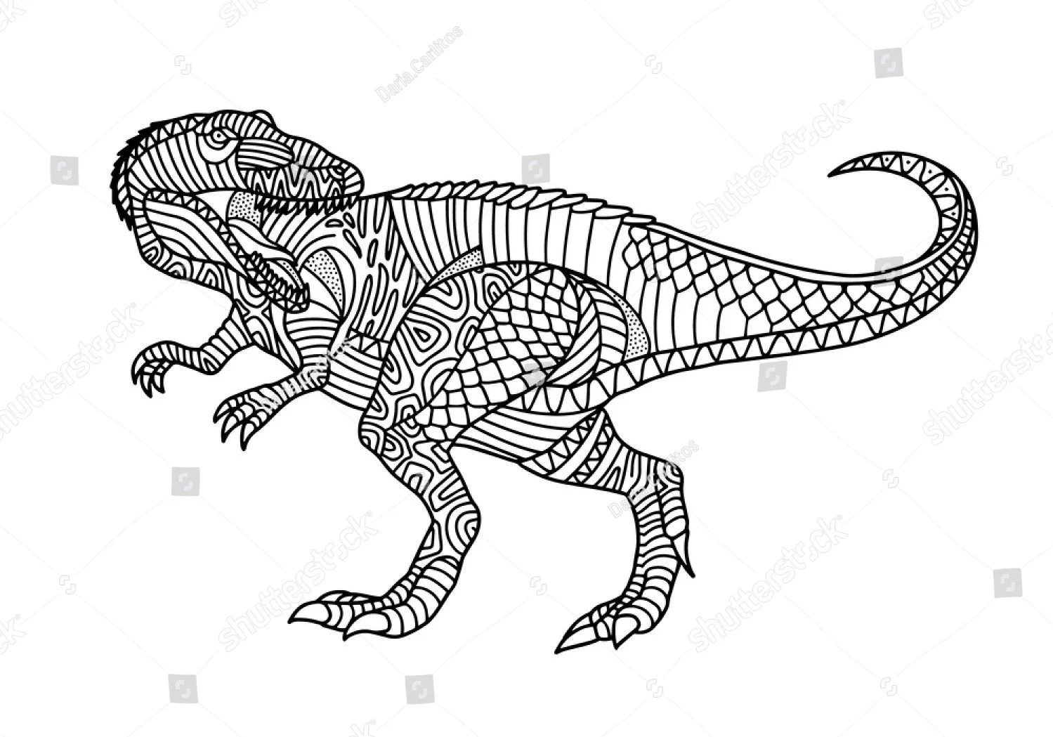 Allosaurus Coloring Pages 31