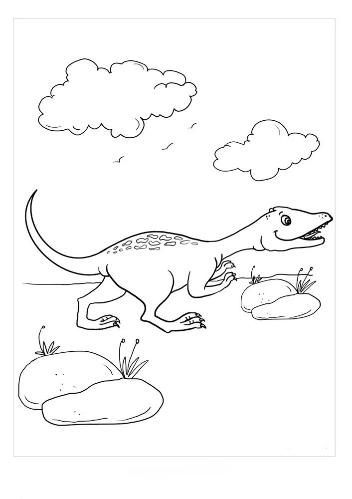 Allosaurus Ausmalbilder 50