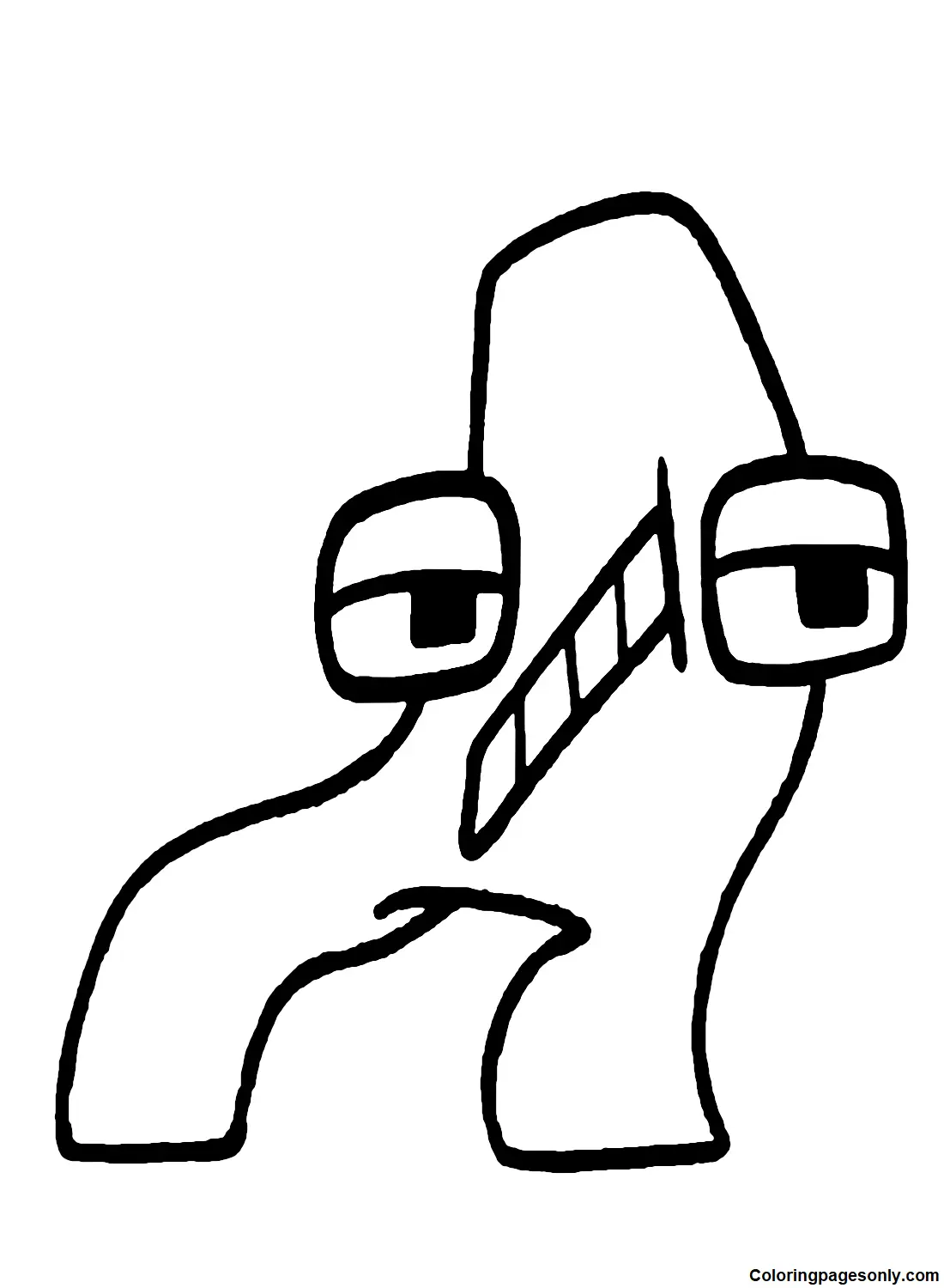 Del Abecedario Para Colorear 15