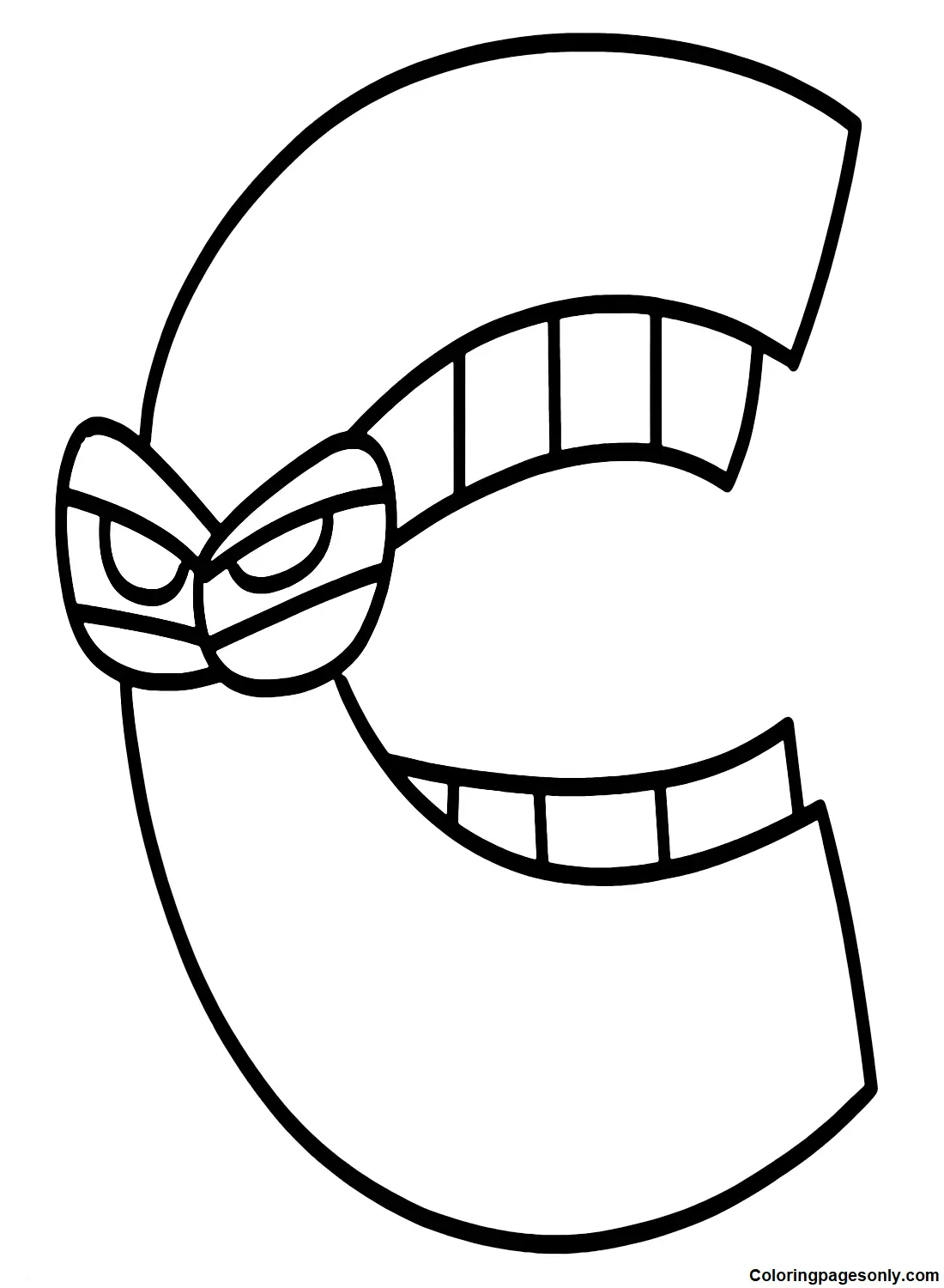 Del Abecedario Para Colorear 26