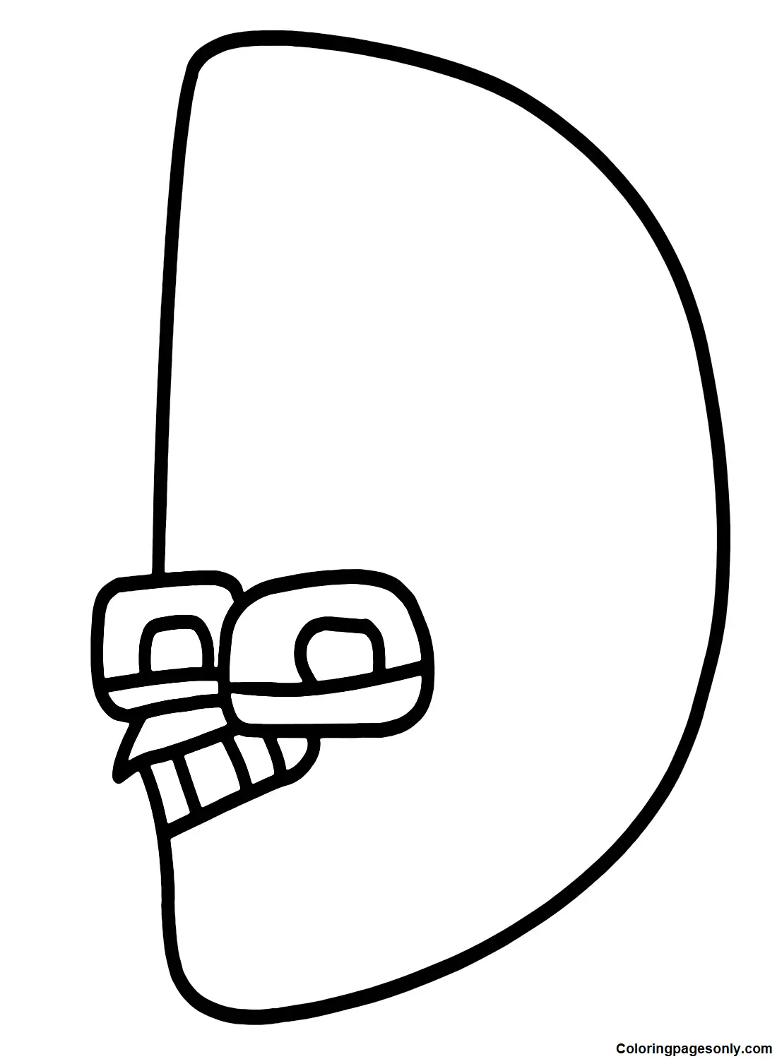 Del Abecedario Para Colorear 28