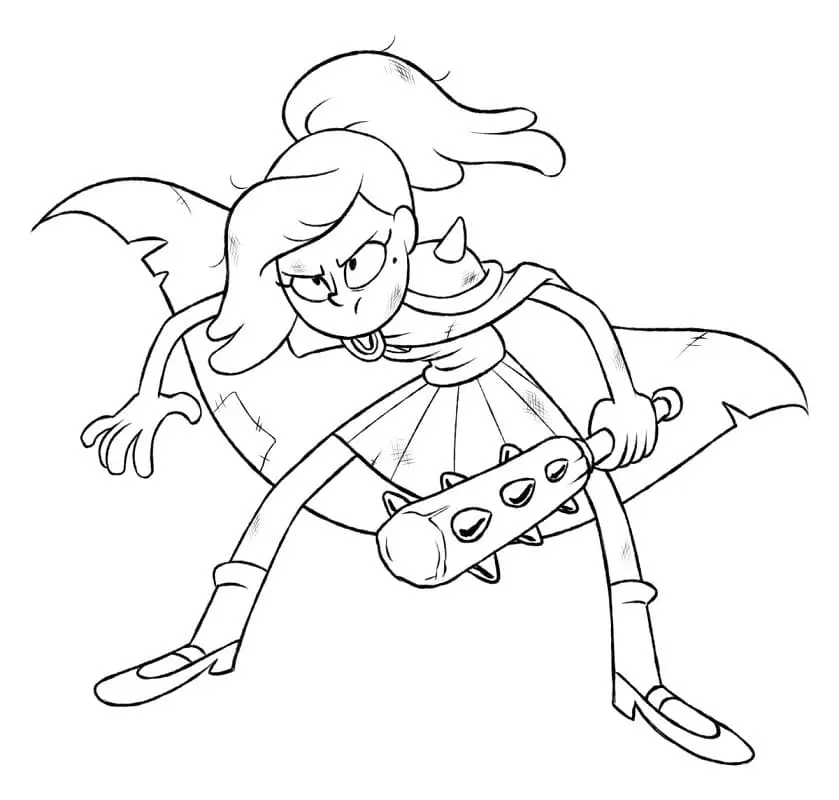Amphibia Coloring Pages 16