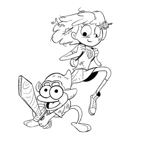 Amphibia Coloring Pages 19
