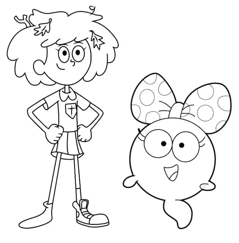 Amphibia Coloring Pages 30
