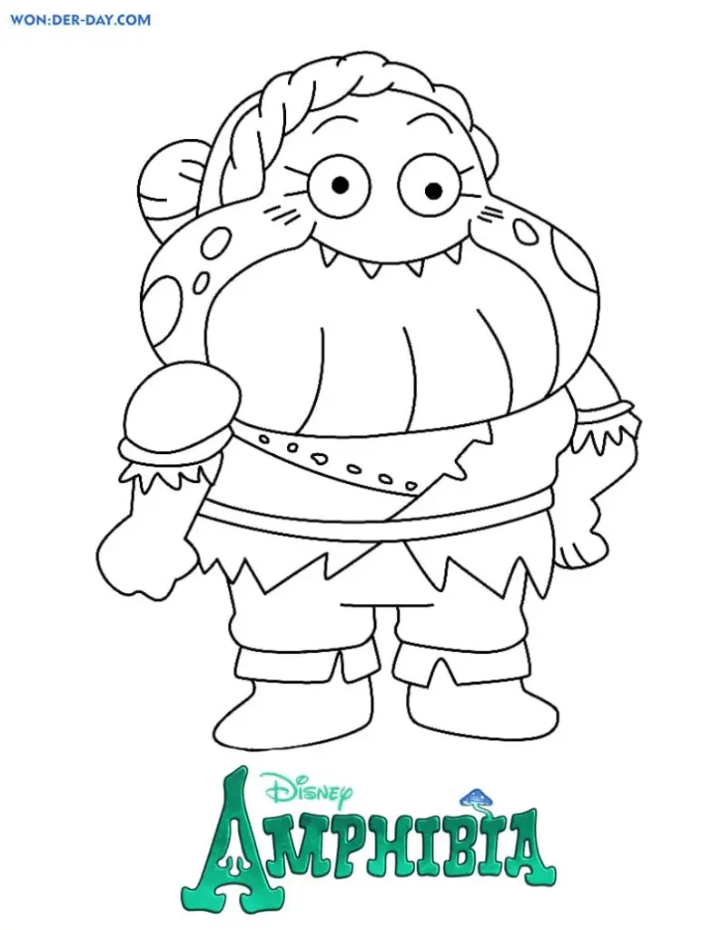 Amphibia Coloring Pages 31