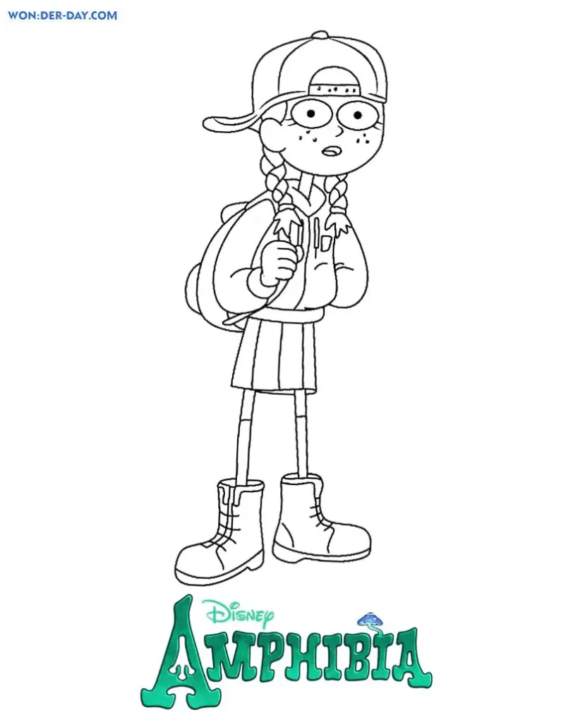 Amphibia Coloring Pages 34