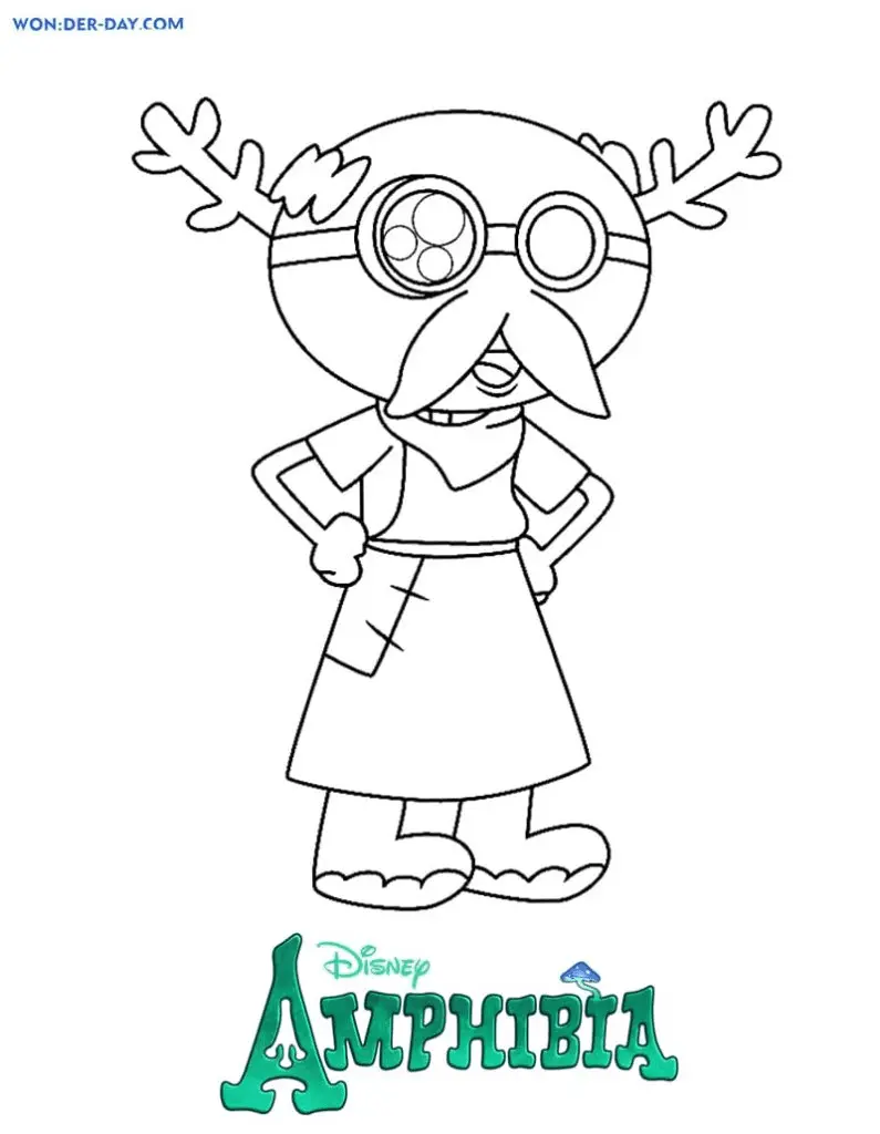 Amphibia Coloring Pages 38