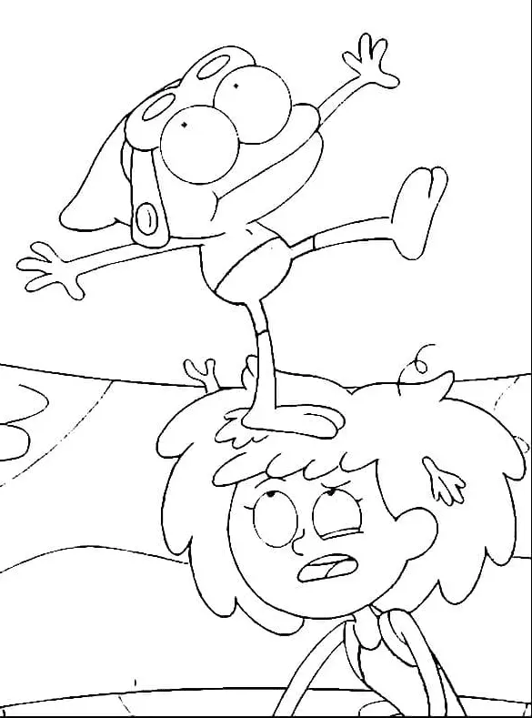 Amphibia Coloring Pages 40