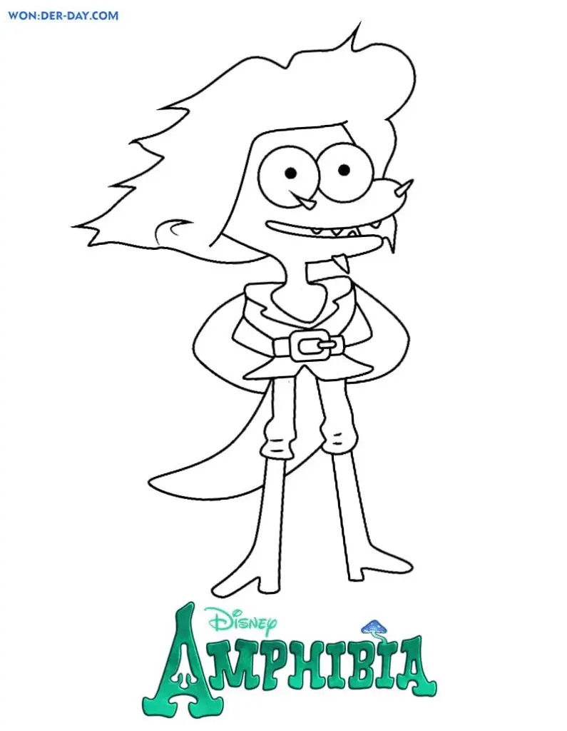 Amphibia Coloring Pages 42