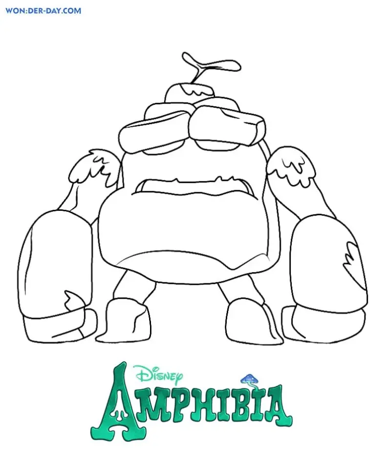 Amphibia Coloring Pages 48