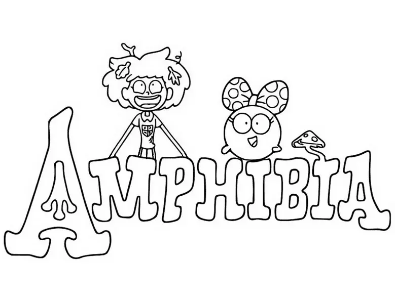 Amphibia Coloring Pages 5