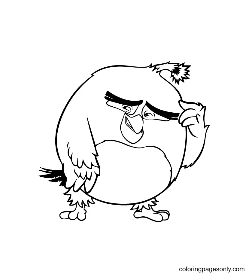 Angry Birds Coloring Pages 15