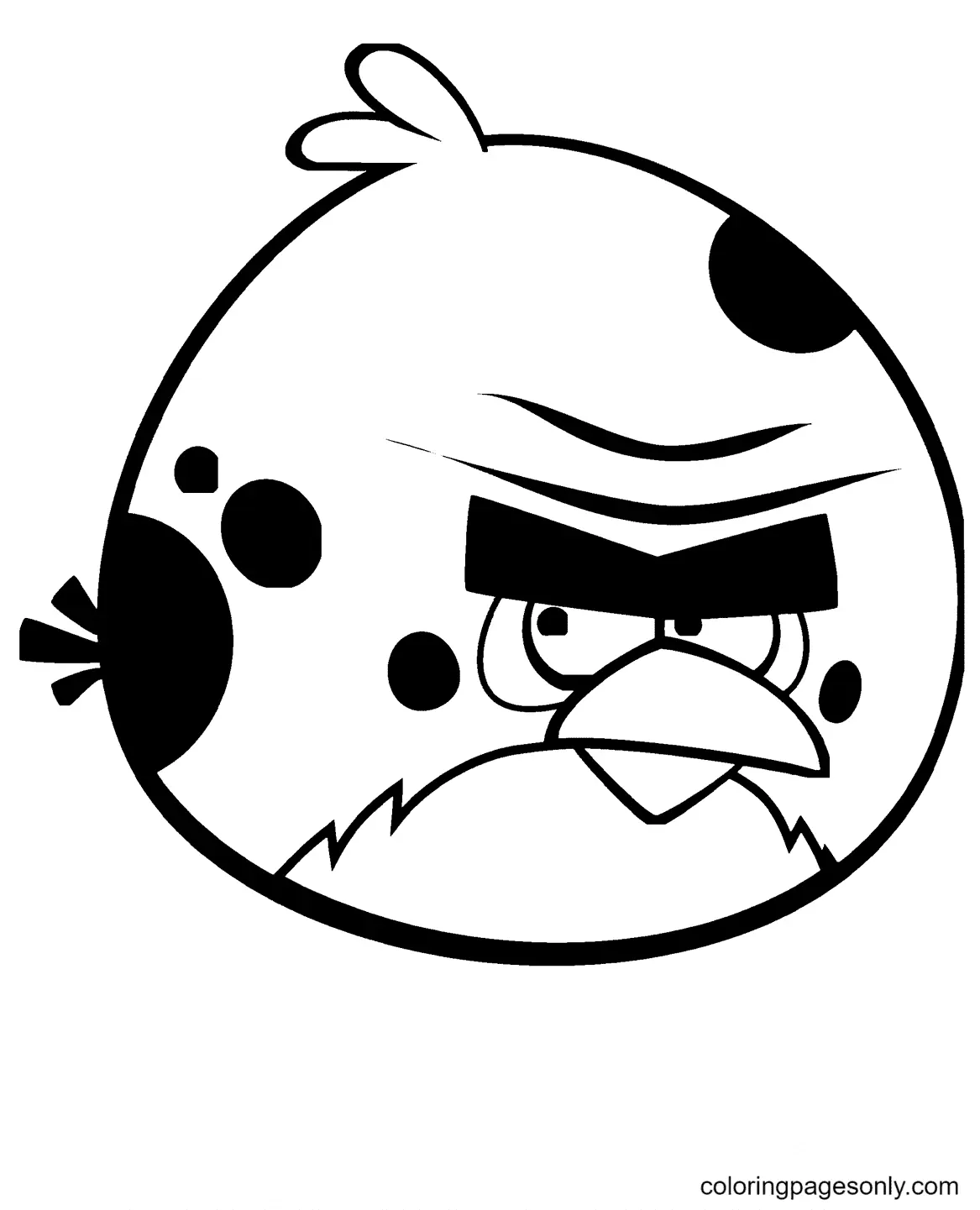 Angry Birds Coloring Pages 18