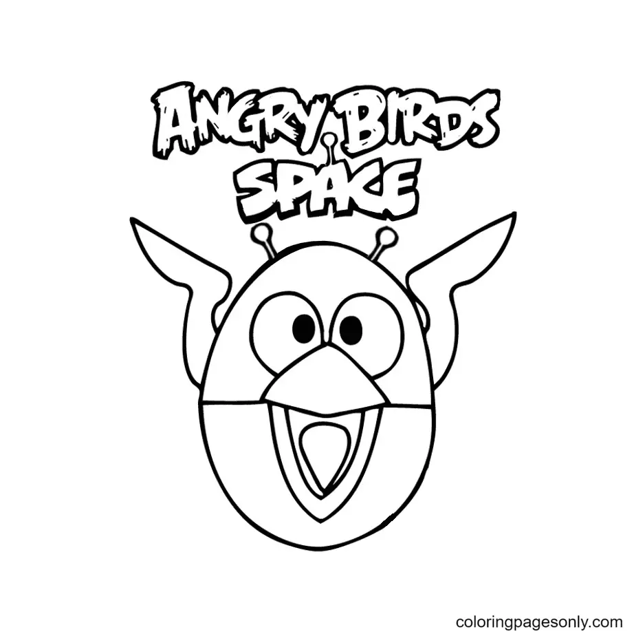 Angry Birds Coloring Pages 19