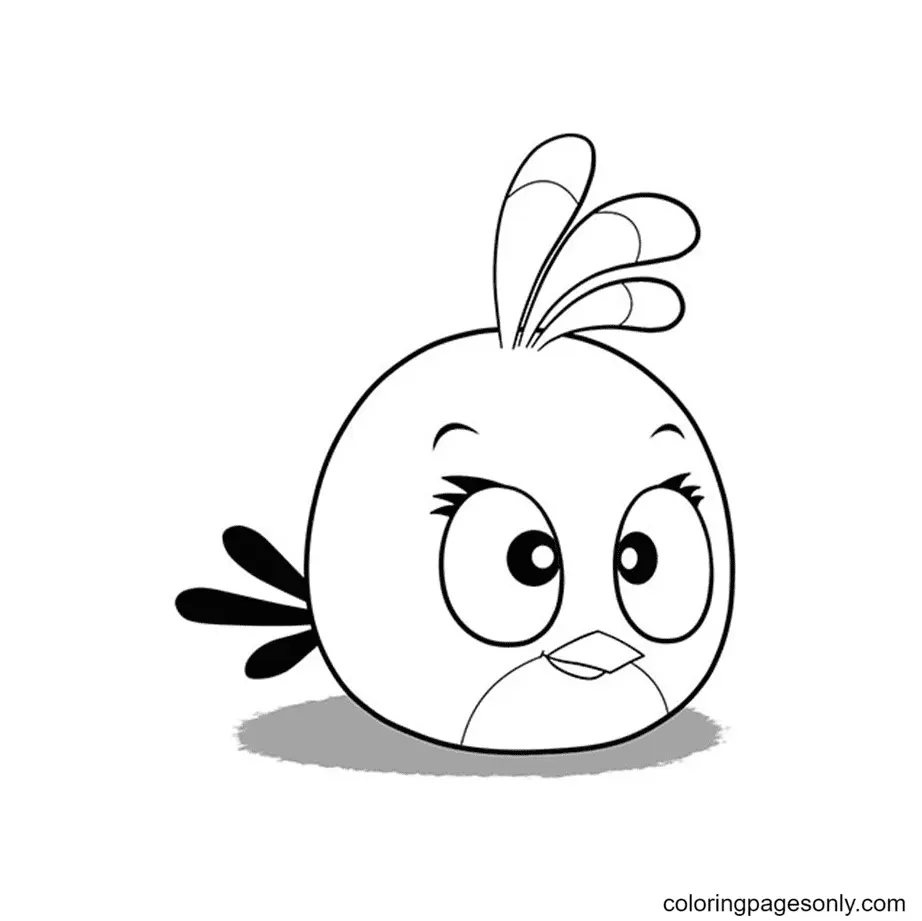 Angry Birds Coloring Pages 23