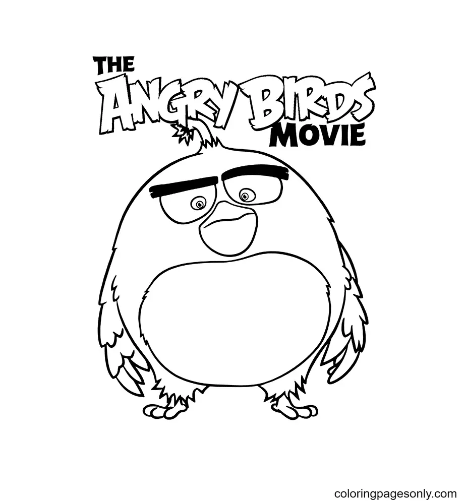 Angry Birds Coloring Pages 31