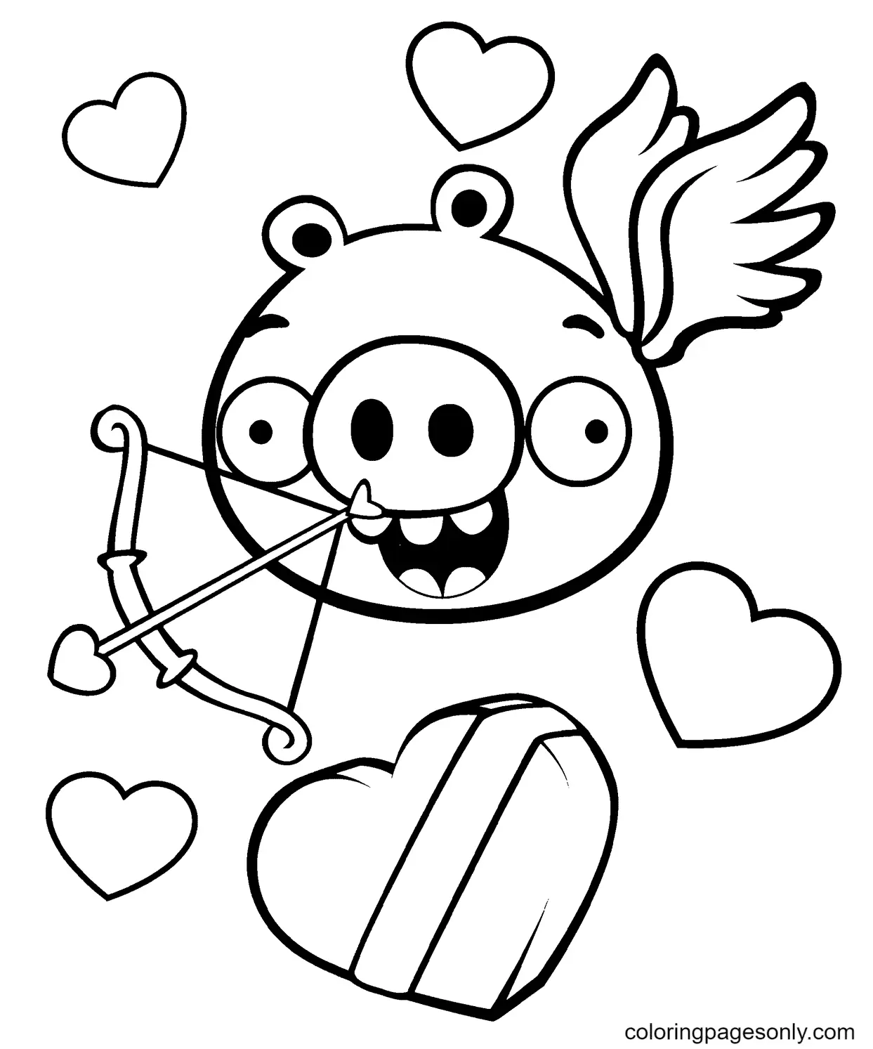 Angry Birds Coloring Pages 37
