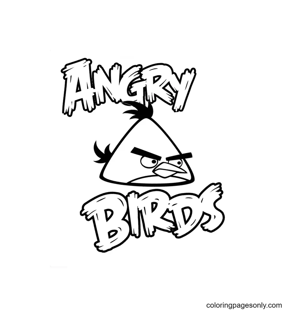 Angry Birds Coloring Pages 47
