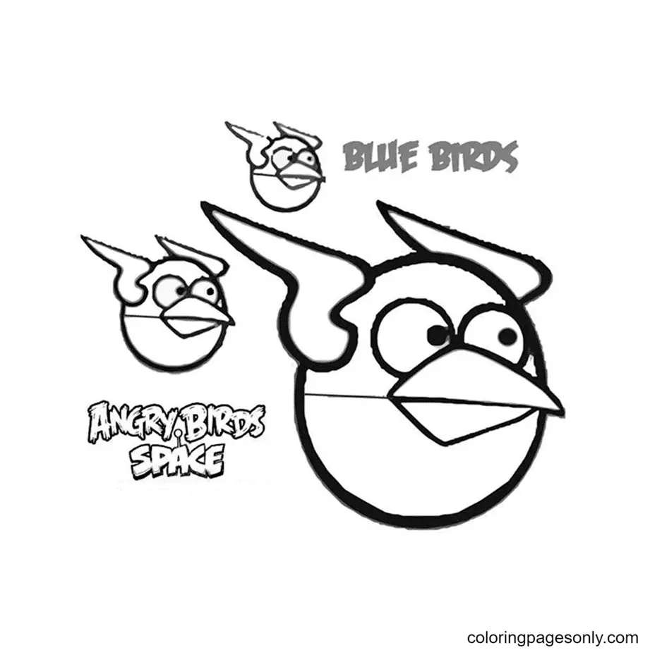 Angry Birds Coloring Pages 49