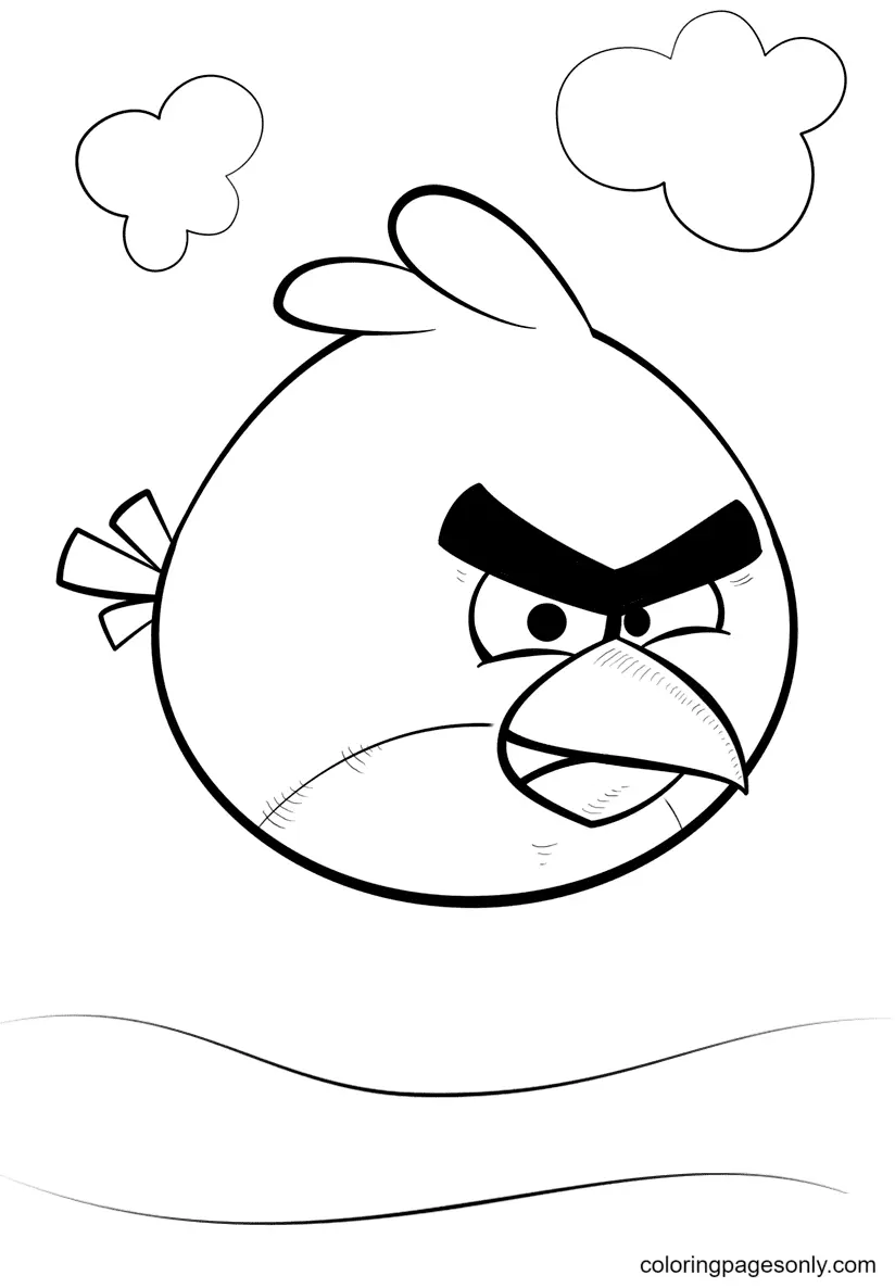 Angry Birds Coloring Pages 64