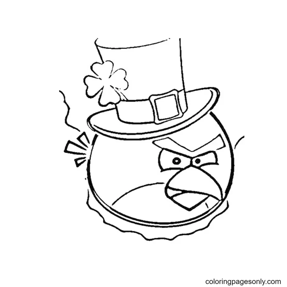 Angry Birds Coloring Pages 80