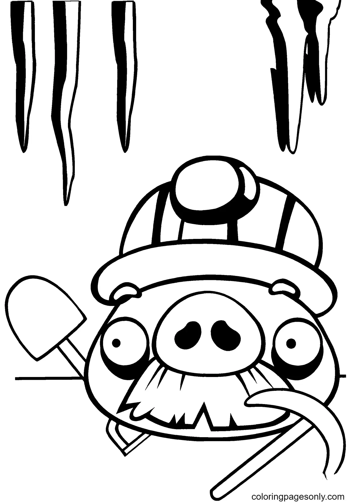 Angry Birds Coloring Pages 84