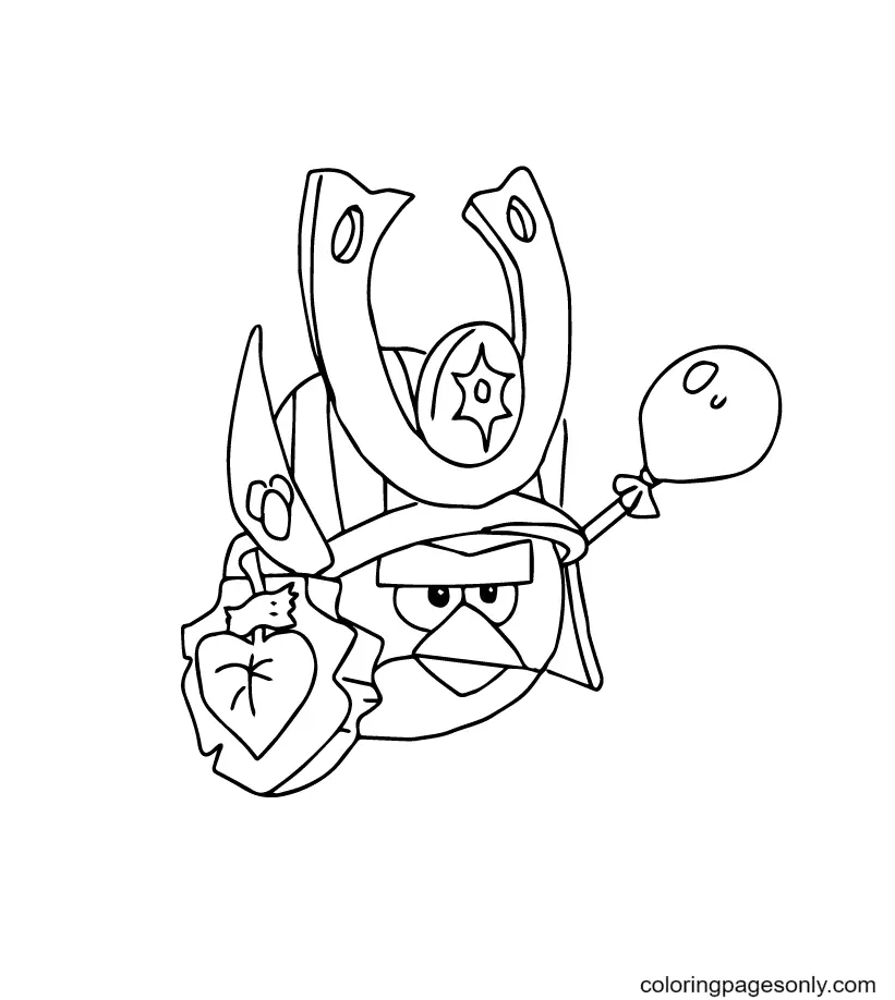 Angry Birds Coloring Pages 89