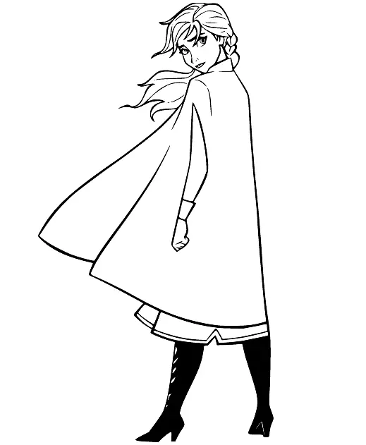 Desenhos de Anna Para Colorir 54