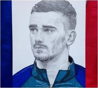 Antoine Griezmann Coloring Pages 8