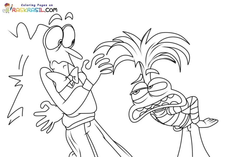 Ansiedade Para Colorir 7