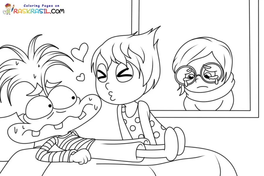 Ansiedade Para Colorir 8