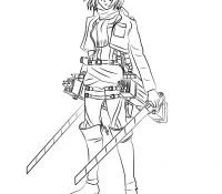 AOT Coloring Pages 52