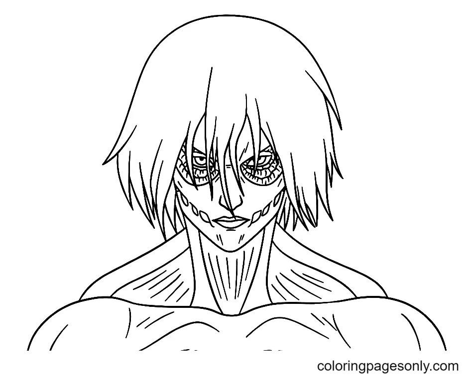 AOT Coloring Pages 54