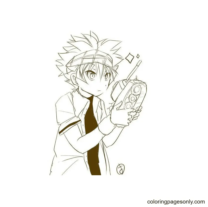 Assassination Classroom Coloring Pages 32