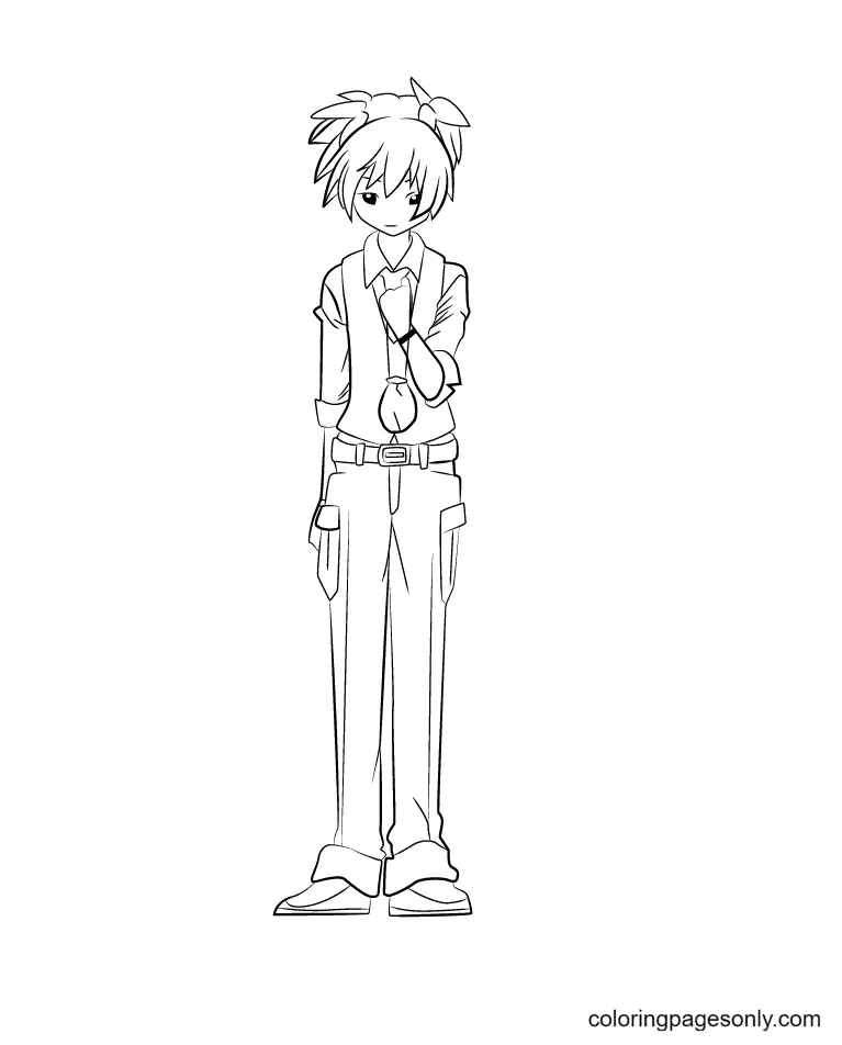 Assassination Classroom Coloring Pages 43