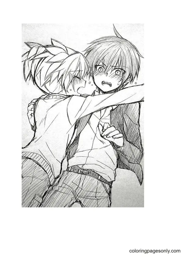 Assassination Classroom Coloring Pages 5