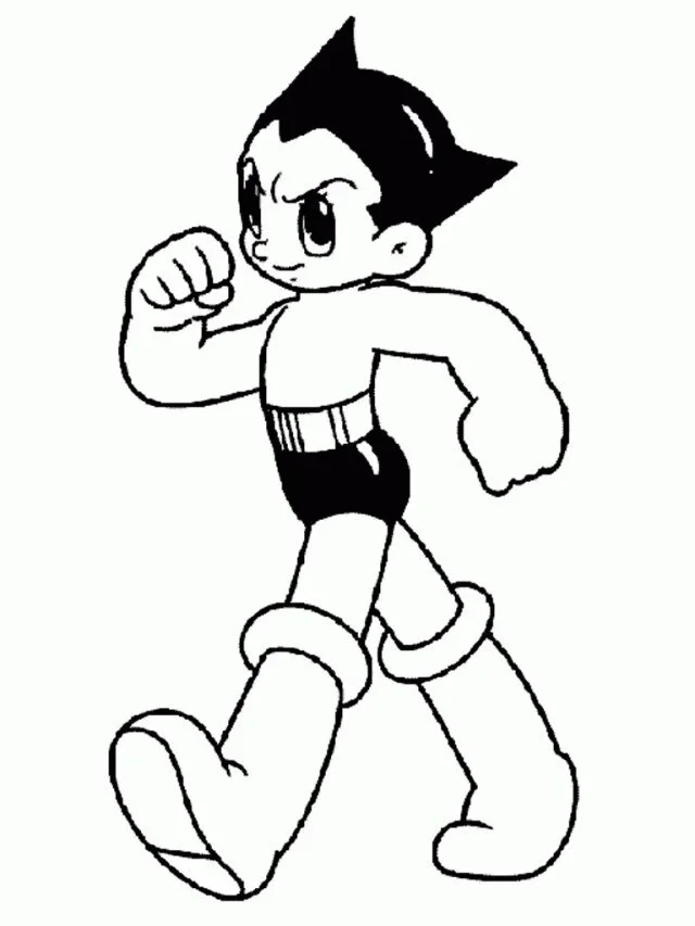 Desenhos de Astro Boy Para Colorir 19