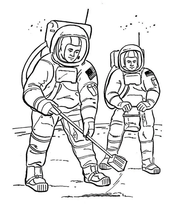 Astronaut Coloring Pages 57